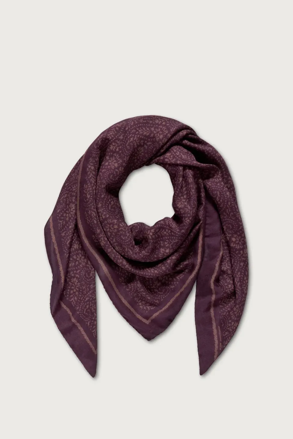 Massimo Alba Stole stola cashmere seta tibetan red 135 cm