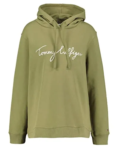 Tommy Hilfiger felpa donna con cappuccio classica