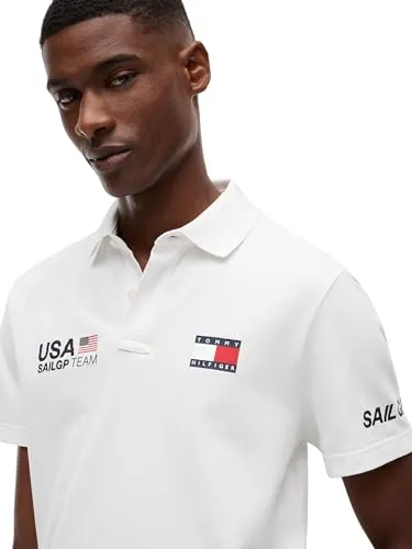 Tommy Hilfiger SailGP MW0MW44689 polo uomo manica corta