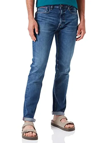 Tommy Hilfiger Straight Denton Pstr 4yrs Repair MW0MW26485 jeans uomo