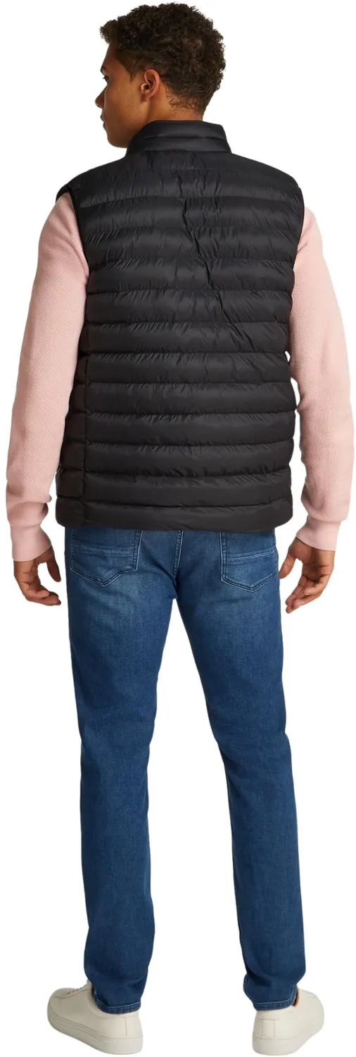 Tommy Hilfiger Packable Gilet Uomo Nero Black Riciclato