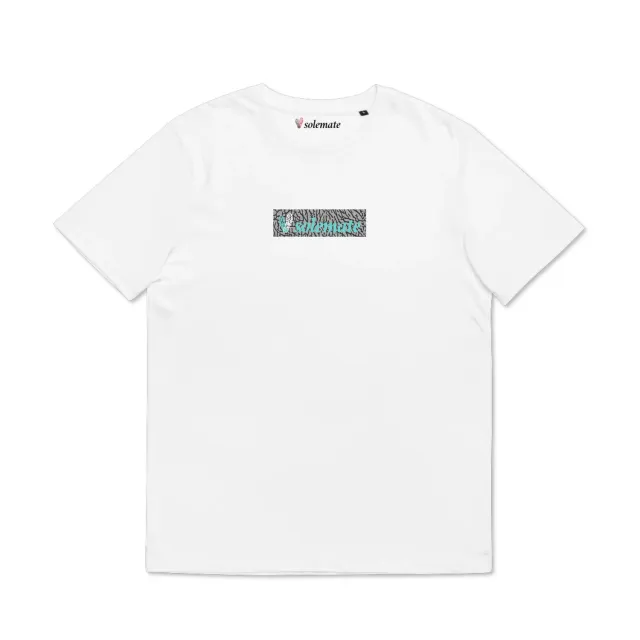 Solemate Box Logo Elephant t-shirt bianca cotone bio