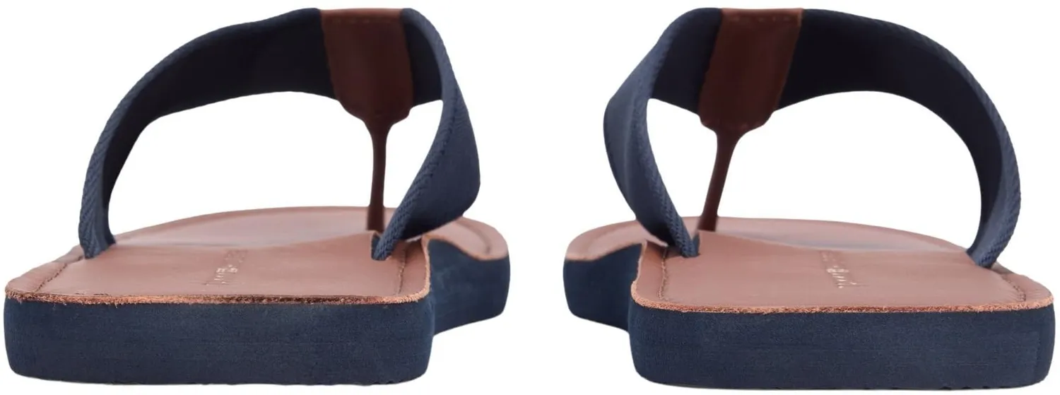 Tommy Hilfiger Leather Beach Sandal infradito uomo 44 nero