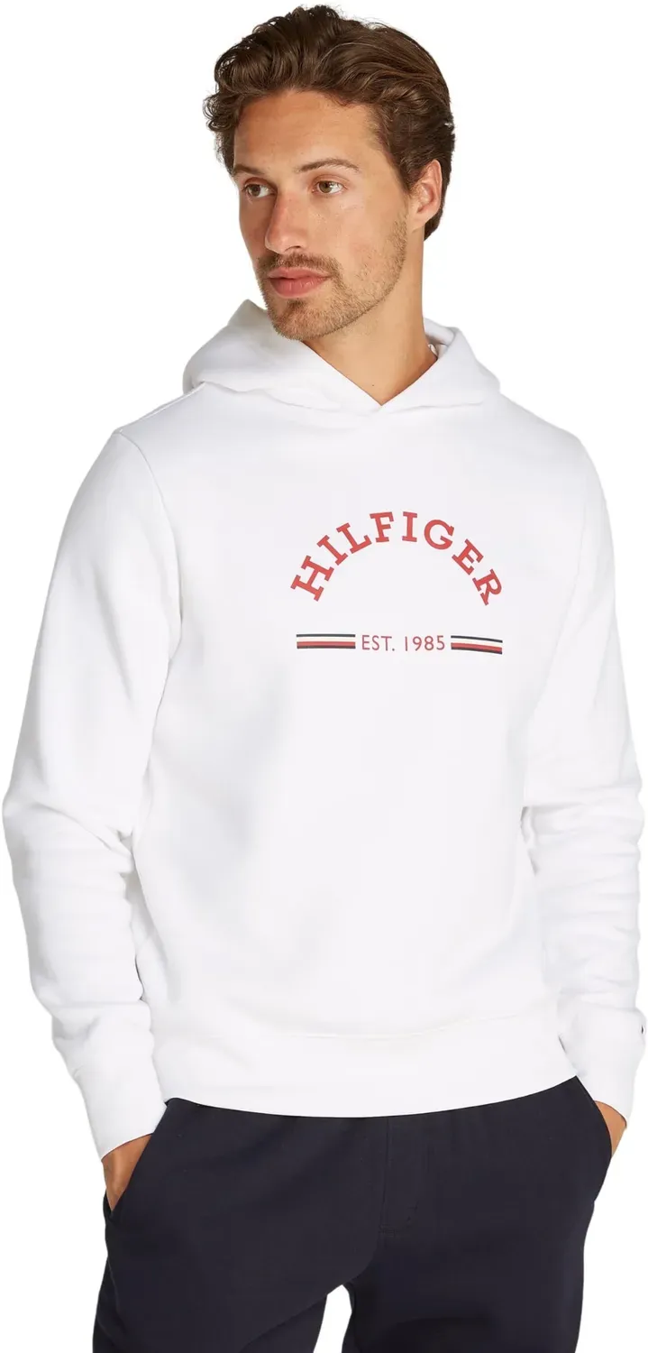 Tommy Hilfiger felpa con cappuccio bianca XS