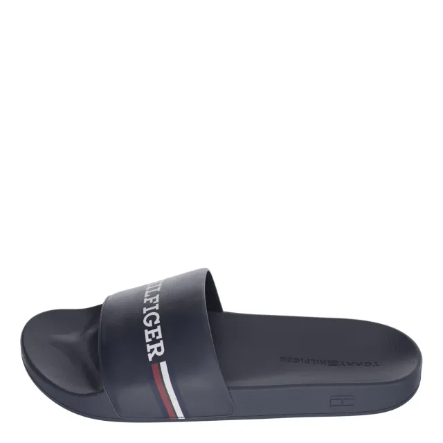 Tommy Hilfiger Corporate Flag FM0FM04613 ciabatte uomo blu slide