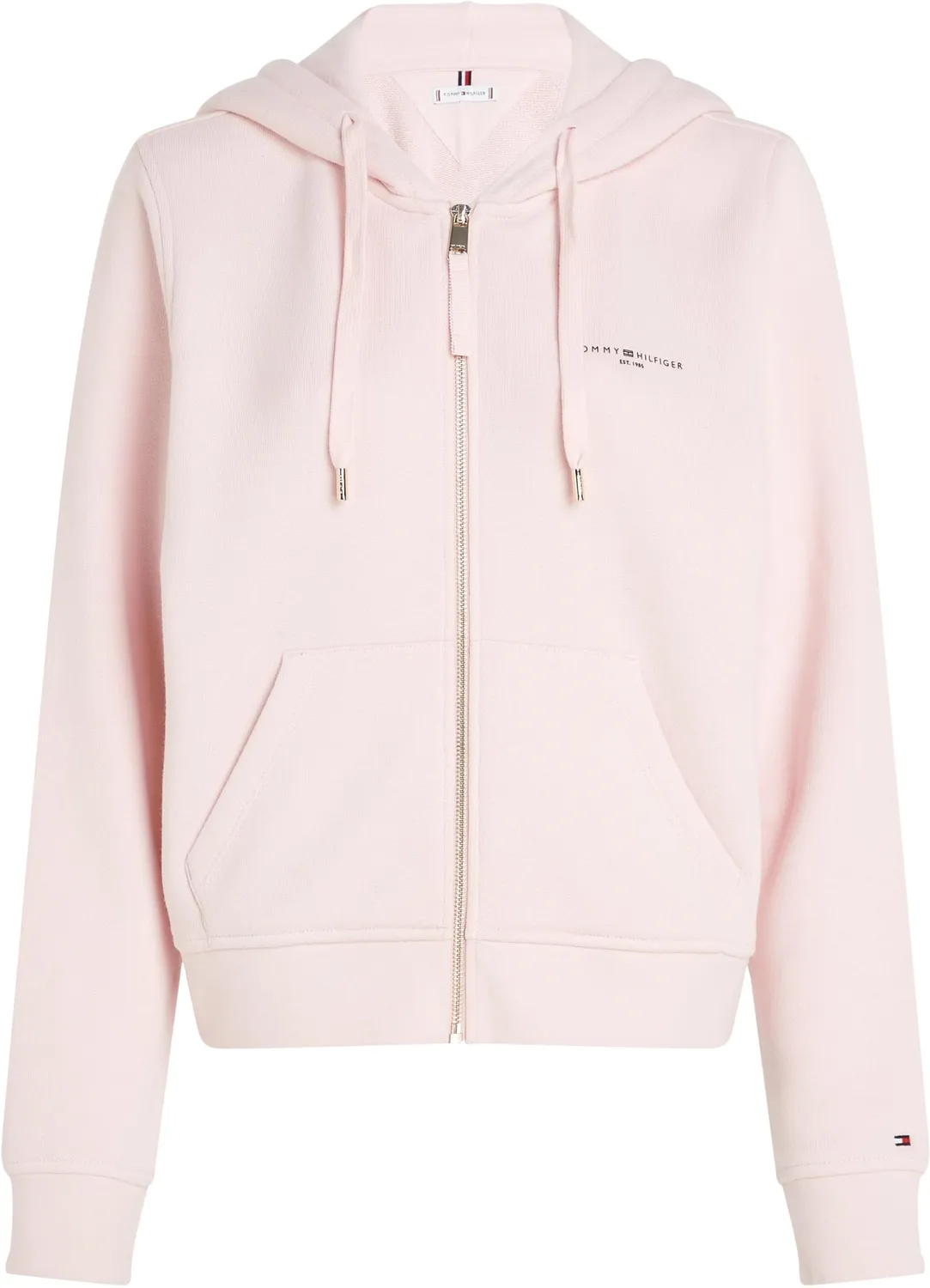 Tommy Hilfiger 1985 felpa zip donna cappuccio cotone
