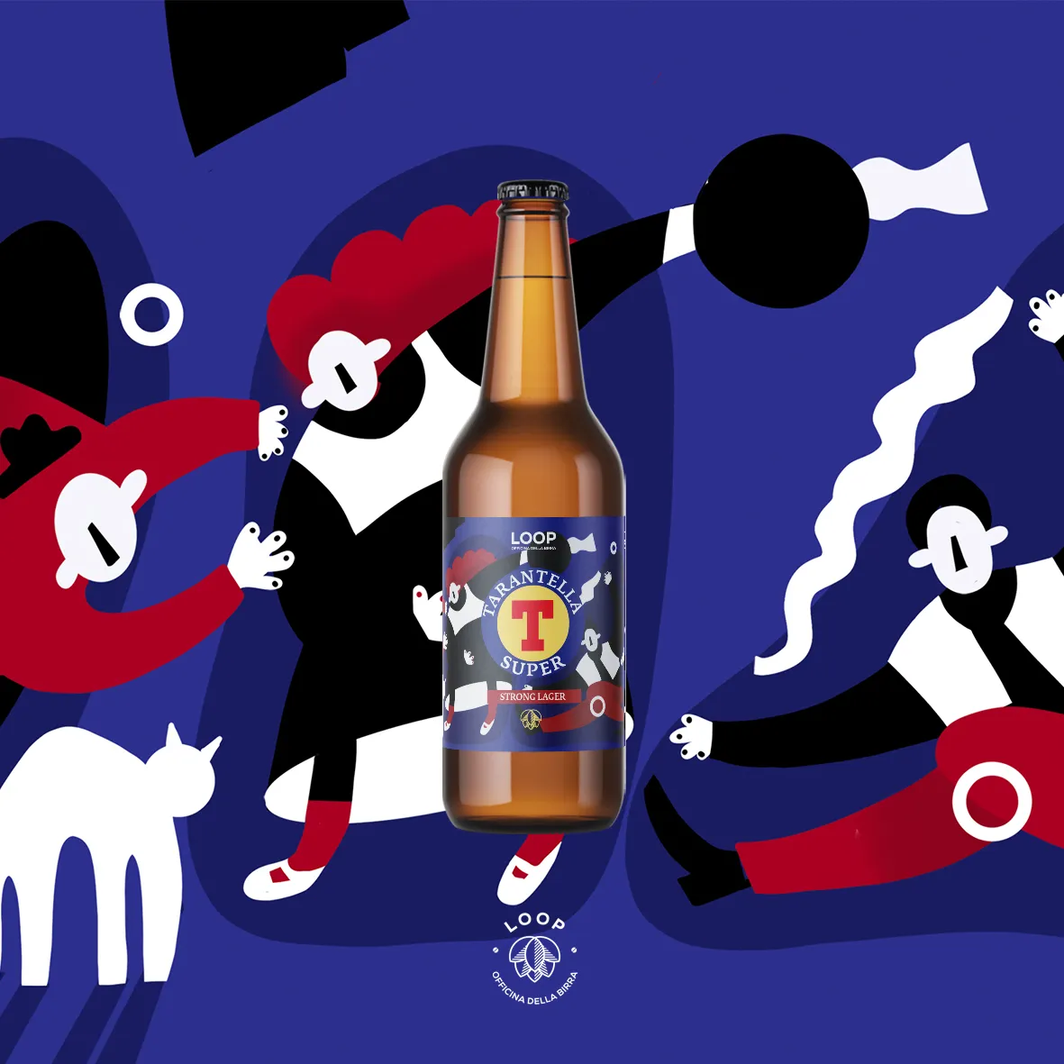 Loop Tarantella Super Strong Lager birra bionda 9%