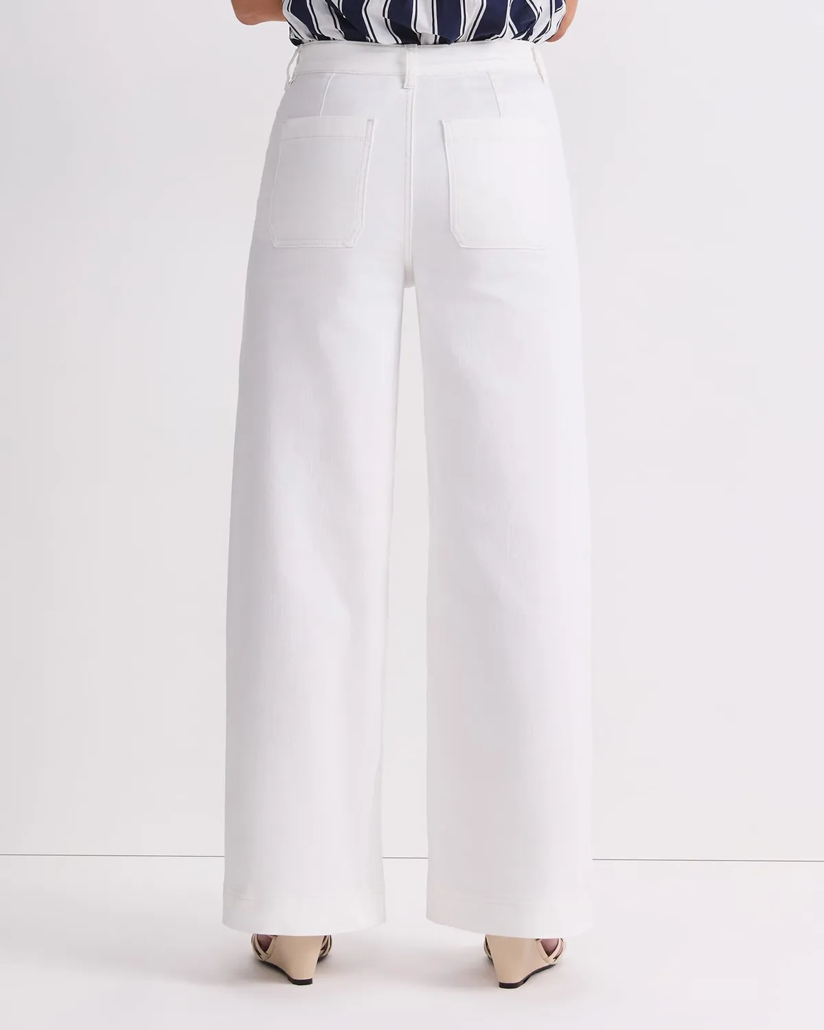 Sportscraft Nili Wide Leg jeans donna gamba larga