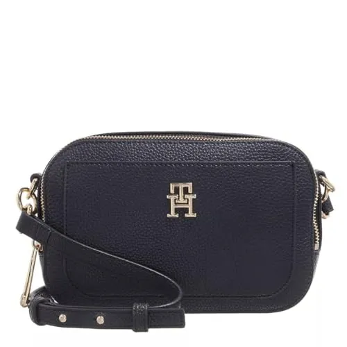 Tommy Hilfiger TH Emblem Camera Bag tracolla blu Space Blue