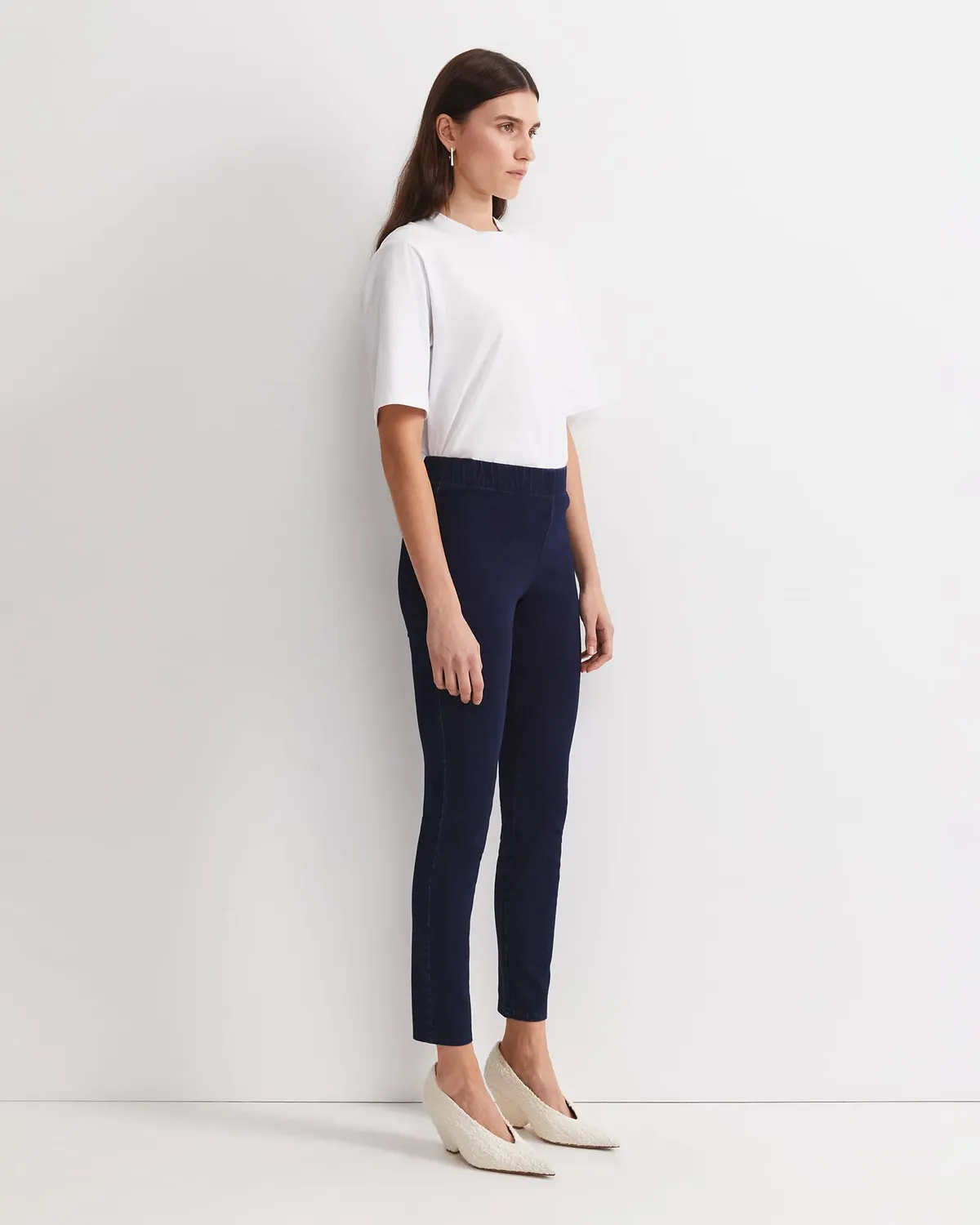 Sportscraft Felicity Denim Pull On Pant pantaloni donna denim elasticizzato
