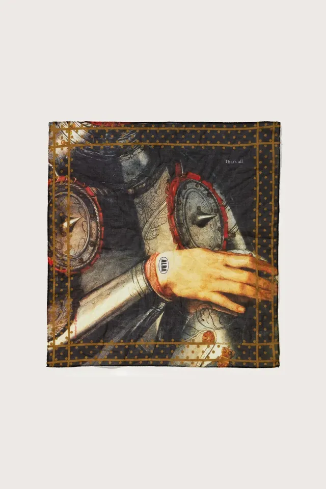 Massimo Alba HANKY1 fazzoletto acido cotone 45x45