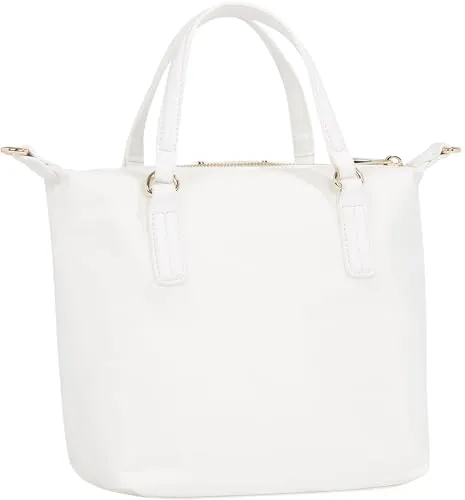 Tommy Hilfiger Poppy AW0AW17204 Tote Donna Piccola Ecru