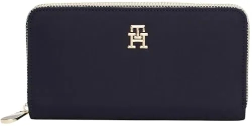 Tommy Hilfiger Poppy portafoglio donna blu con zip