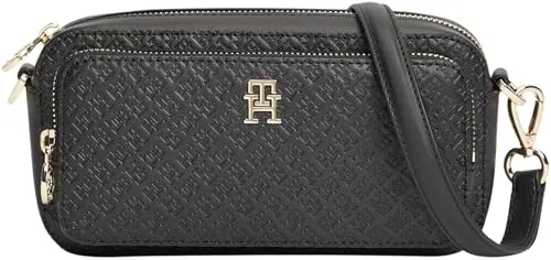 Tommy Hilfiger Daily Camera Bag tracolla donna nera mono