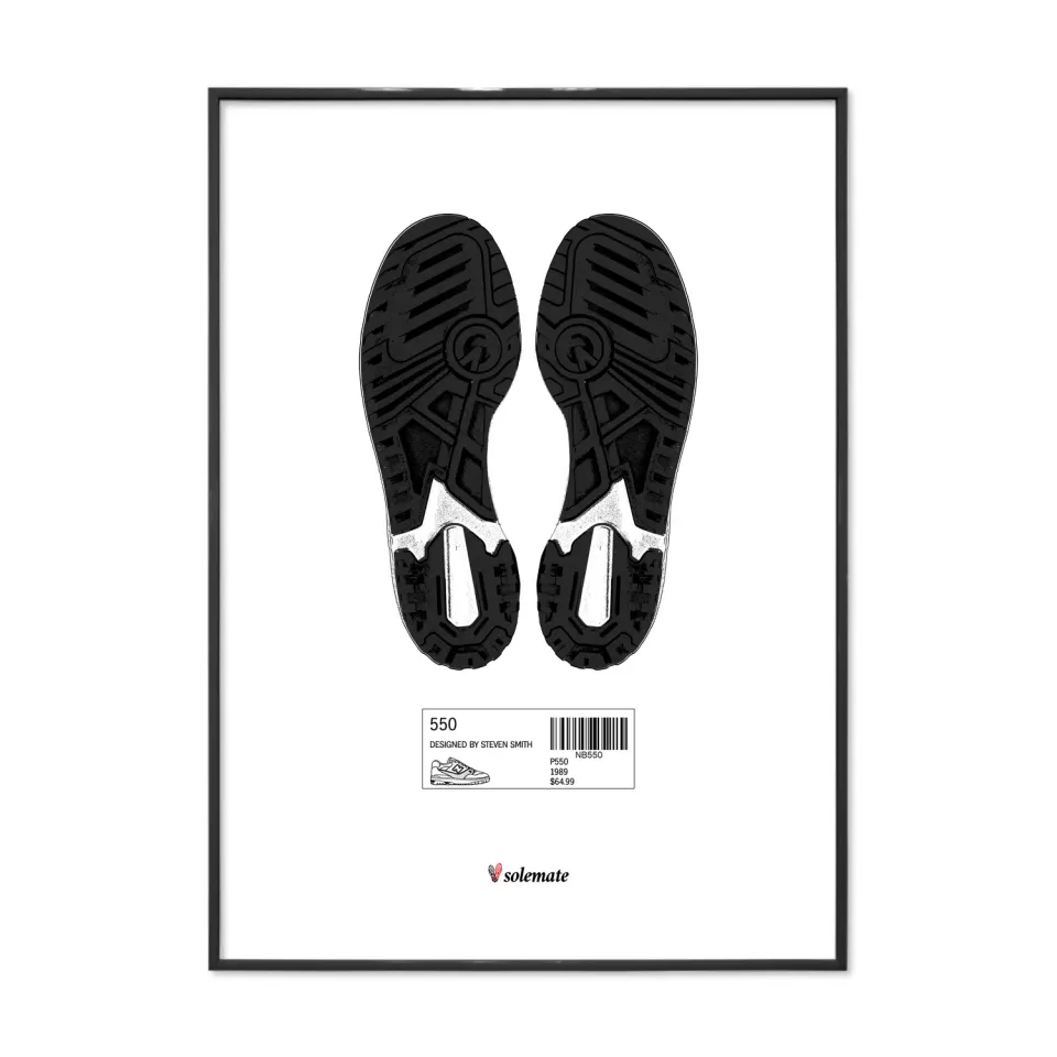 Solemate Footprints 550 stampa 25x35cm patinata
