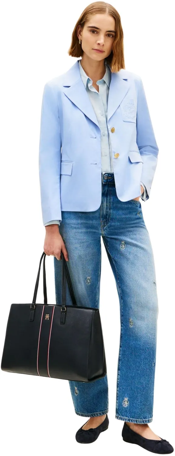 Tommy Hilfiger TH Daily Tote borsa tote Space Blue 9L