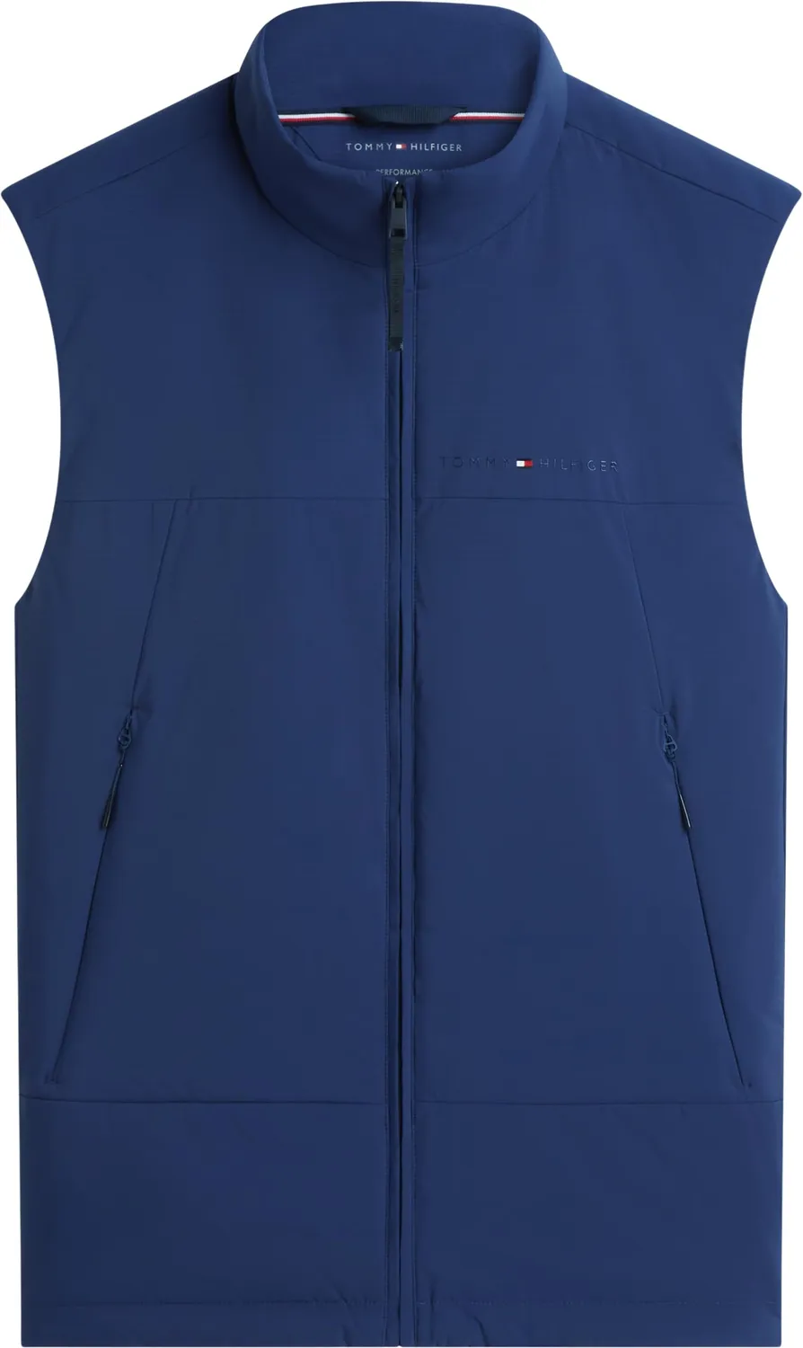 Tommy Hilfiger gilet uomo smanicato nero trapuntato