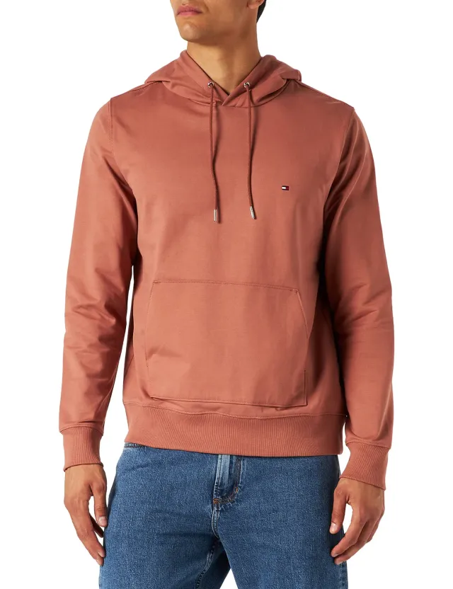 Tommy Hilfiger 1985 felpa uomo grigia con cappuccio cotone