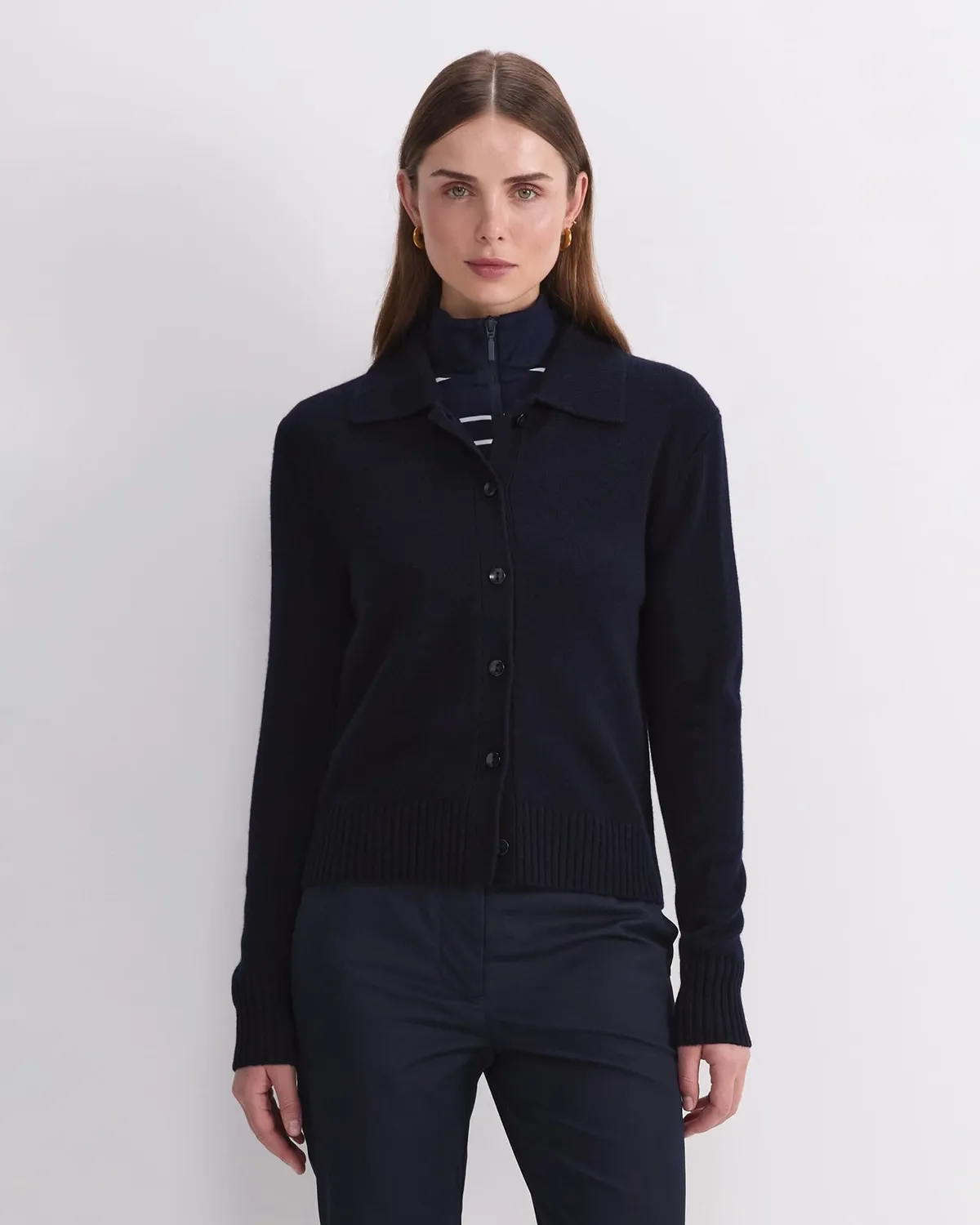 Sportscraft Sunshine Merino Shirt Cardigan donna lana