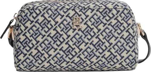 Tommy Hilfiger Grace borsa tracolla Blue Mono monogramma