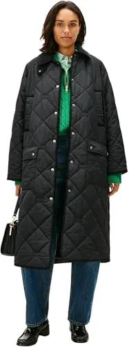 Tommy Hilfiger Quilted WW0WW47747 parka donna M nero
