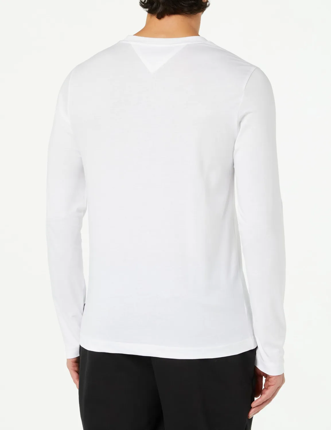 Tommy Hilfiger Maglia Manica Lunga uomo bianca XS