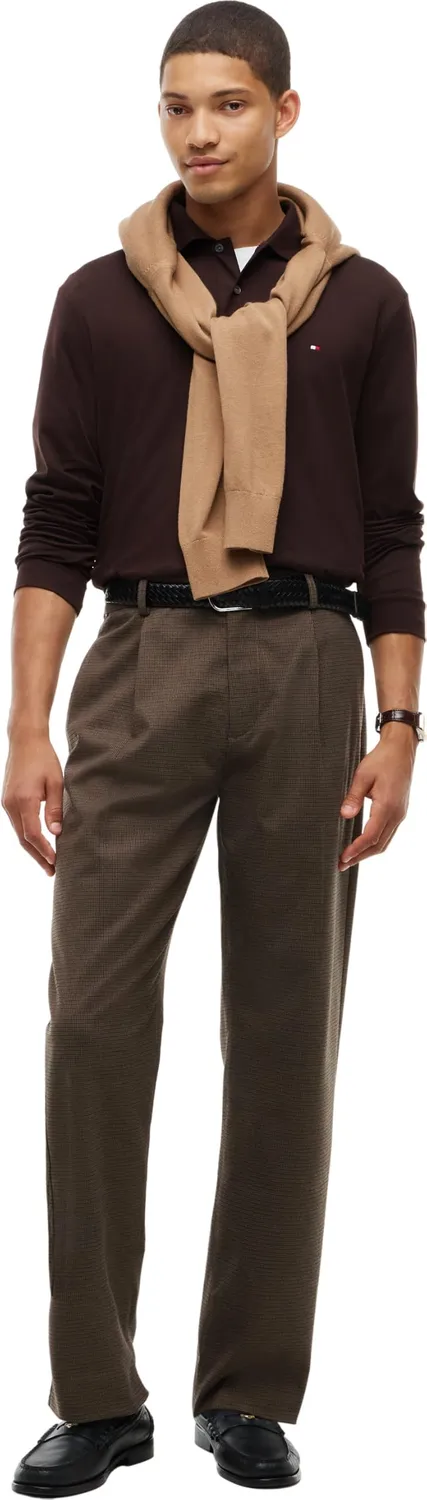 Tommy Hilfiger Liquid Cotton polo uomo manica lunga