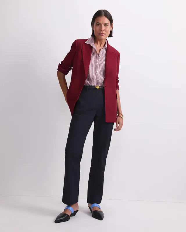 Sportscraft Laura Straight Chino pantalone taglia 12 cotone