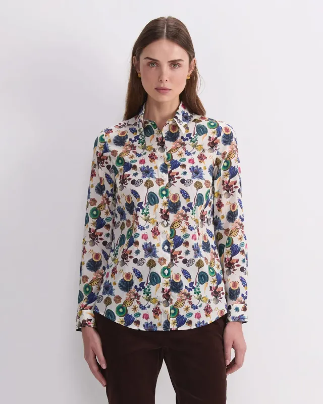 Sportscraft Floral Earth Liberty Magic camicia donna cotone