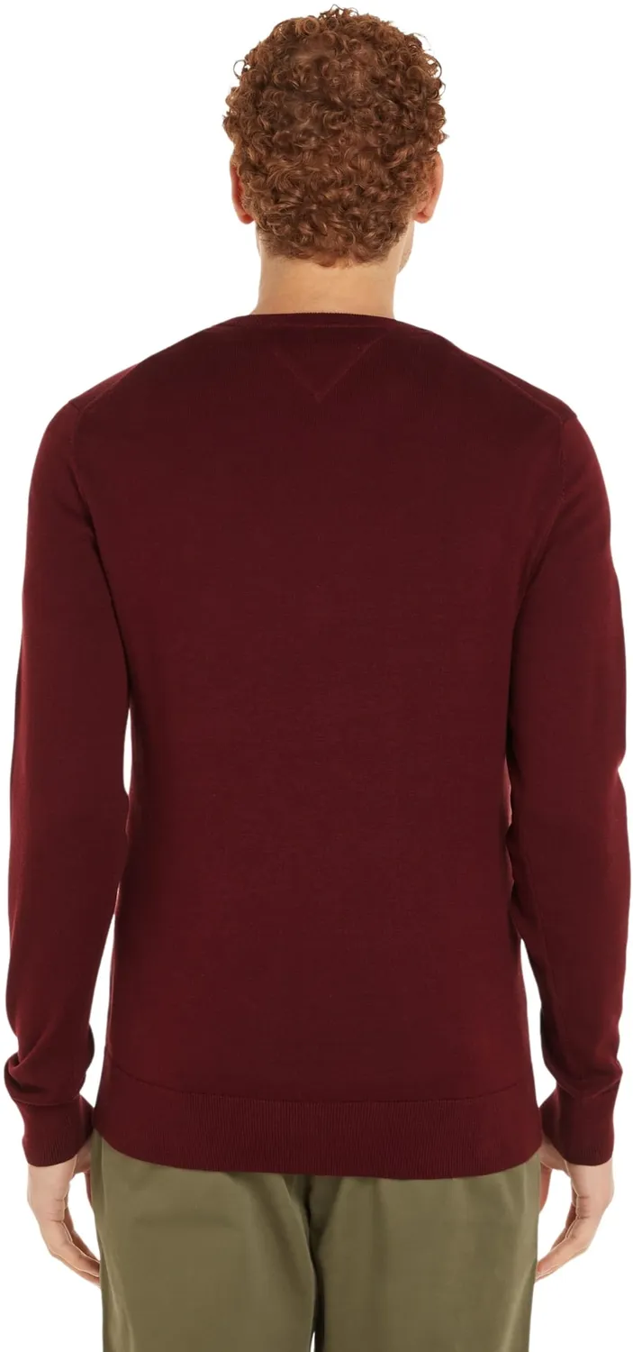 Tommy Hilfiger Essential Cotton pullover uomo scollo a V