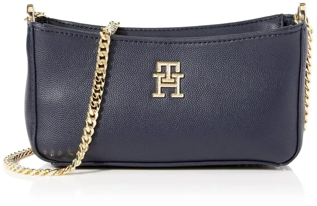 Tommy Hilfiger TH Timeless Chain Crossover borsa tracolla donna piccola