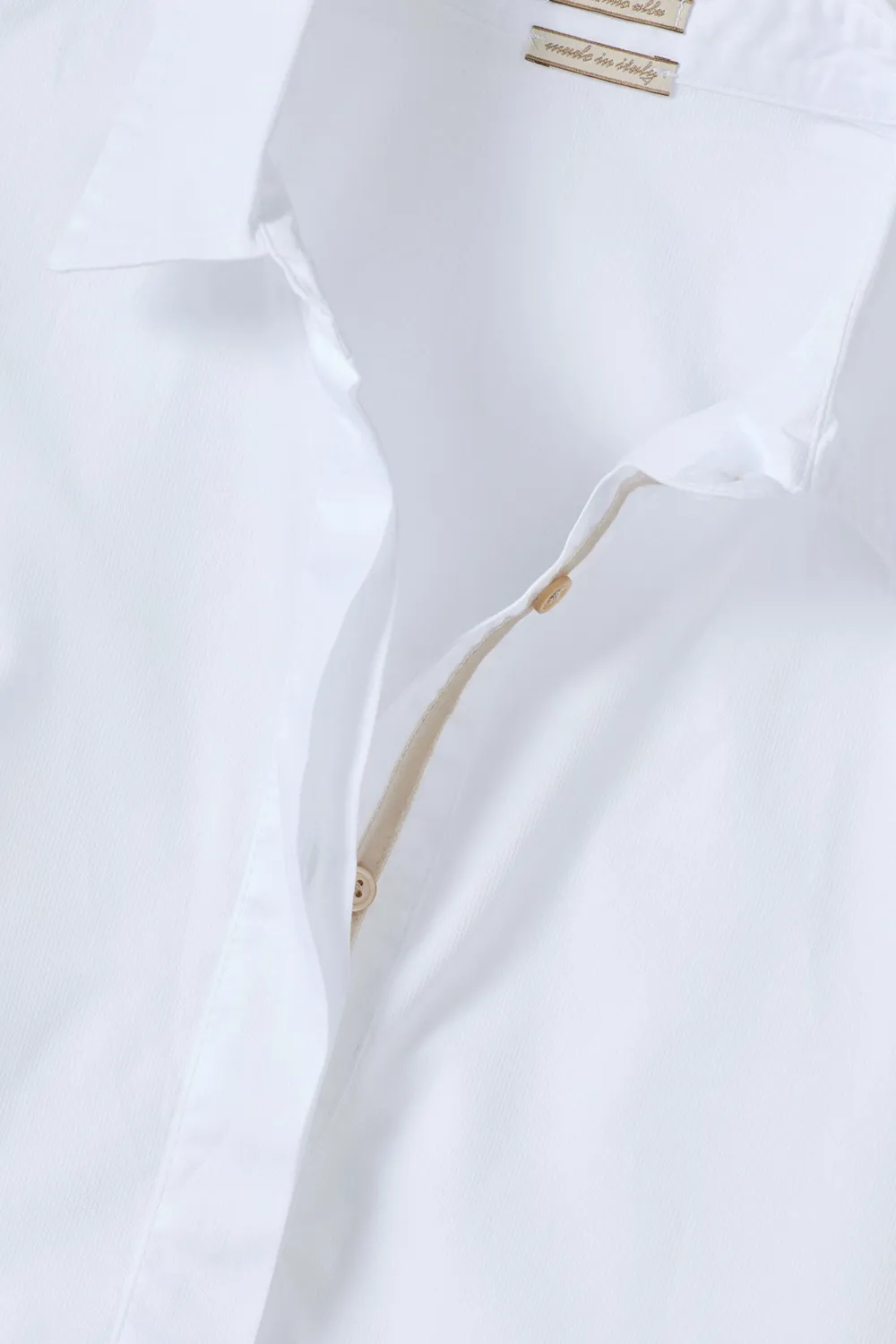 Massimo Alba Marysol camicia donna bianco cotone