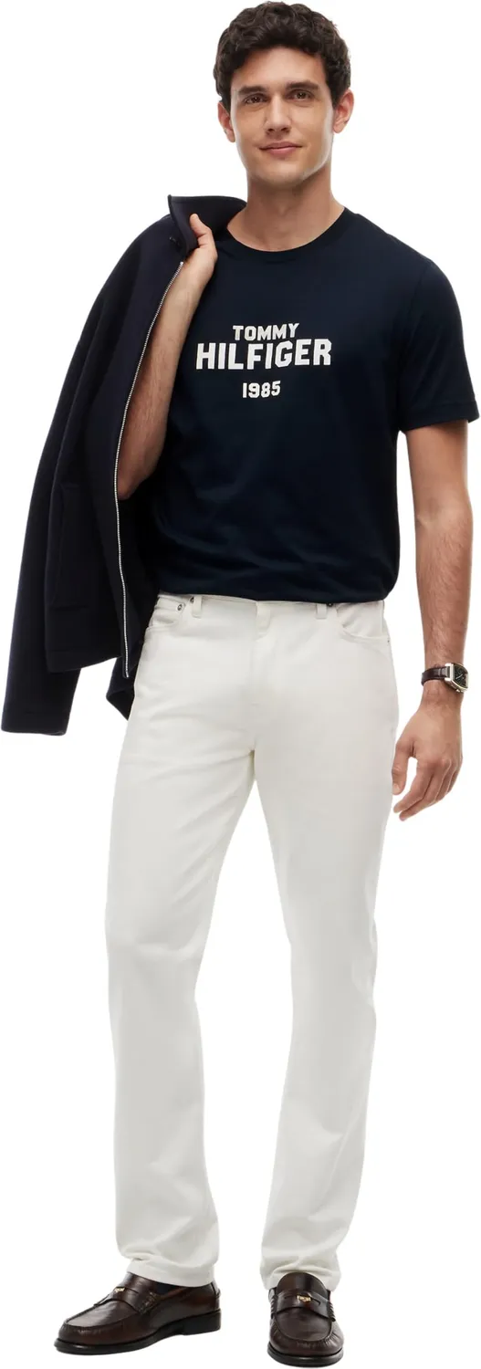 Tommy Hilfiger Brand Love MW0MW44877 t-shirt uomo cotone