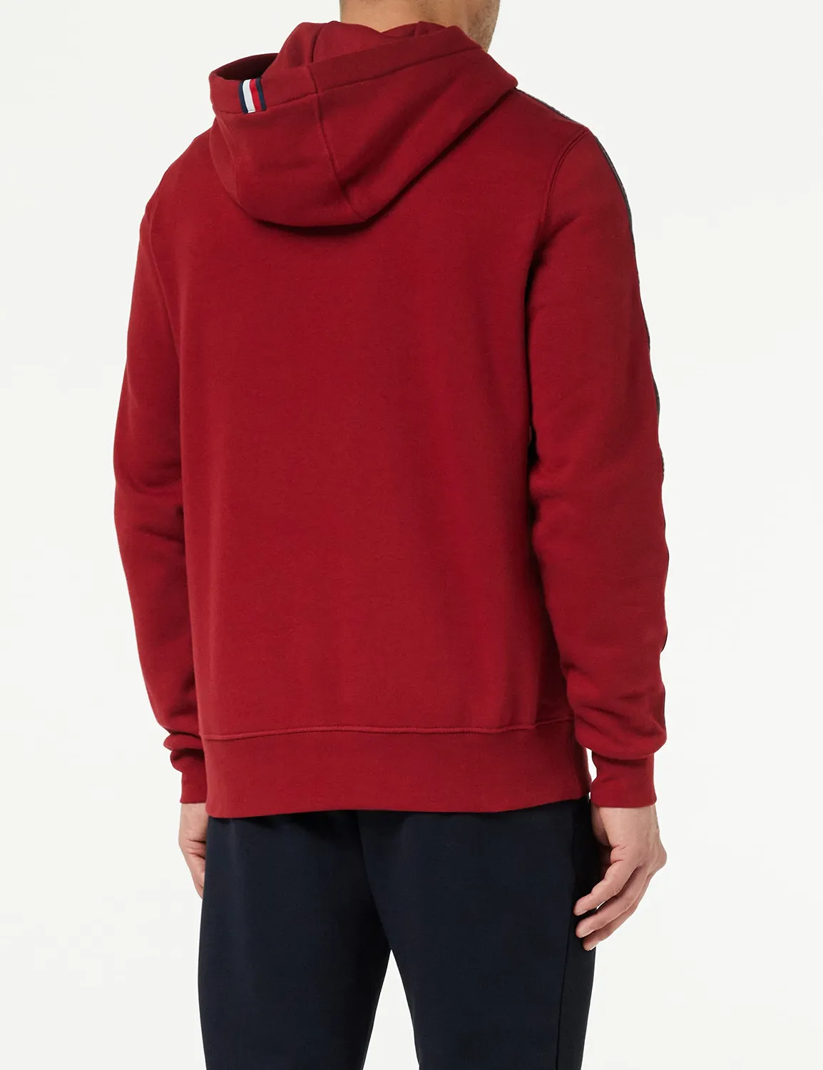 Tommy Hilfiger Prep Tape MW0MW29578 felpa cappuccio uomo nastro