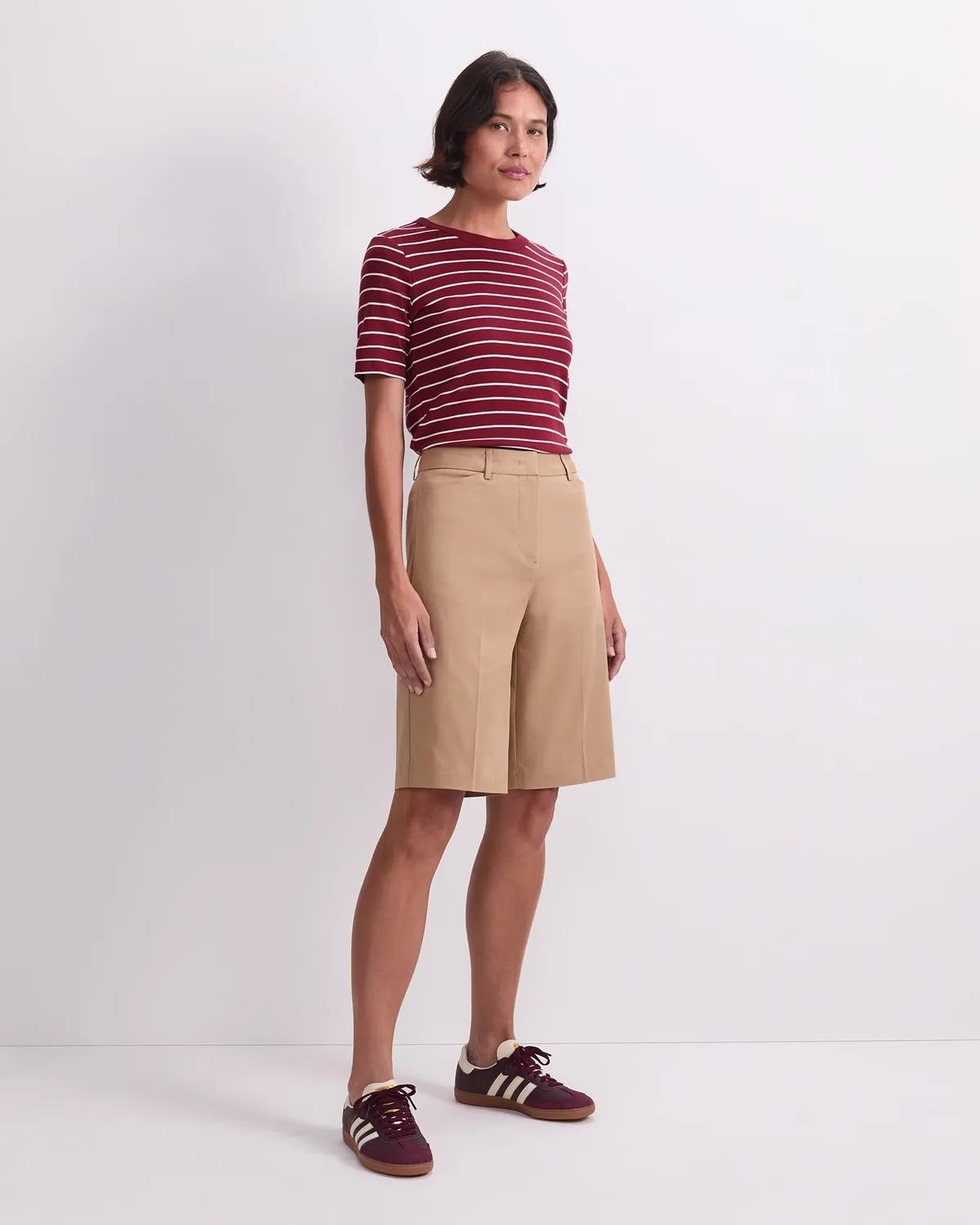 Sportscraft Evie Bermuda shorts donna cotone elasticizzato