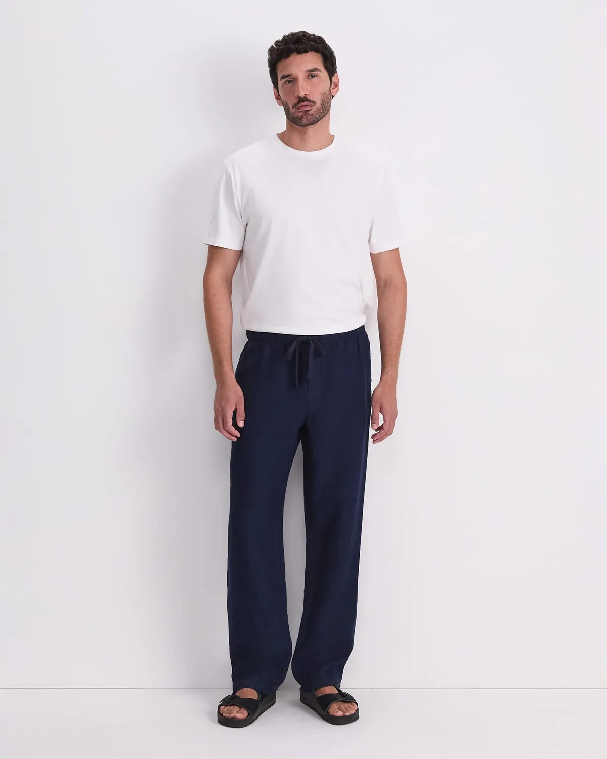 Sportscraft Caffery pantalone lino gamba dritta