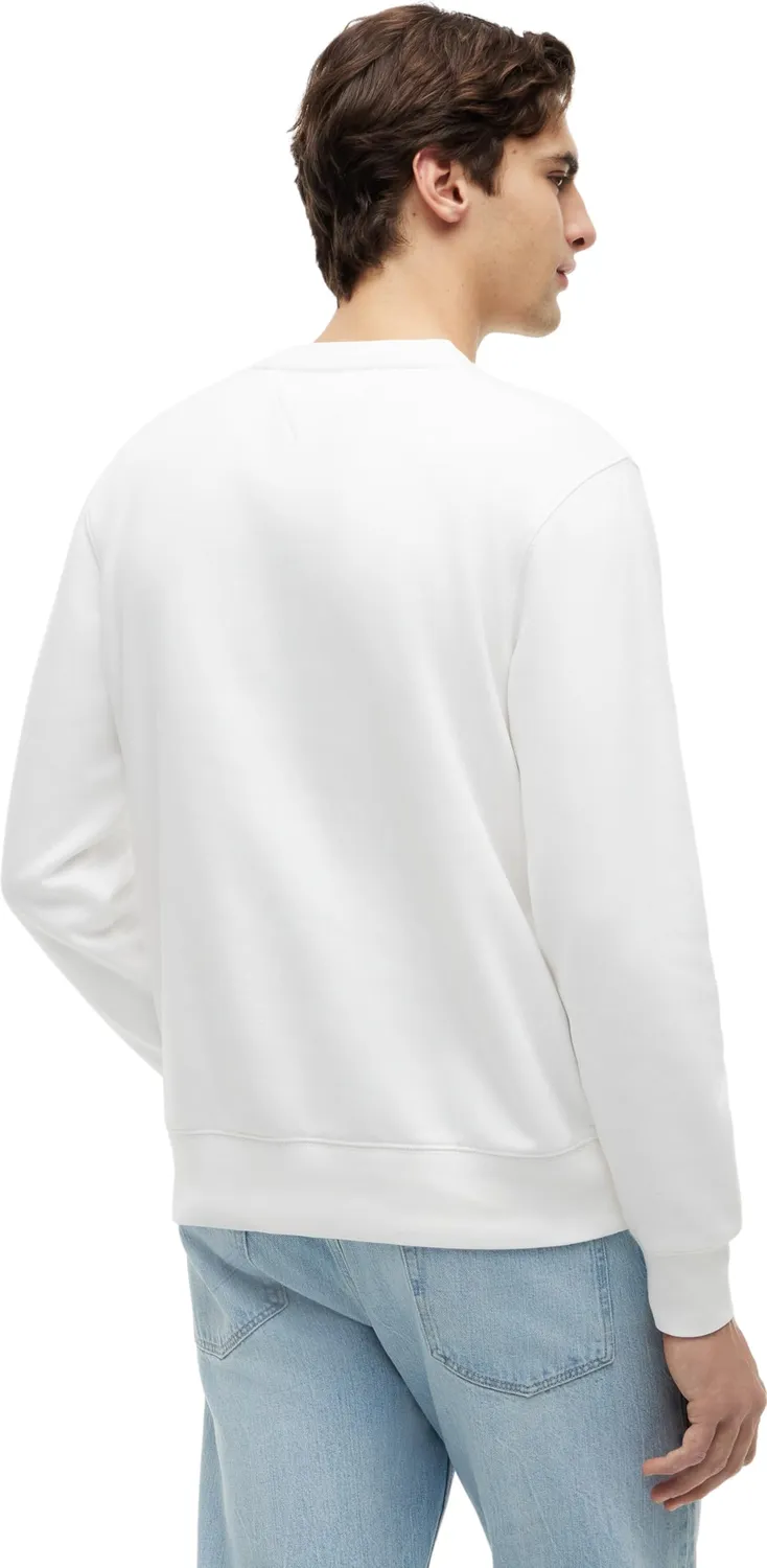 Tommy Hilfiger Logo Felpa Uomo Girocollo Cotone