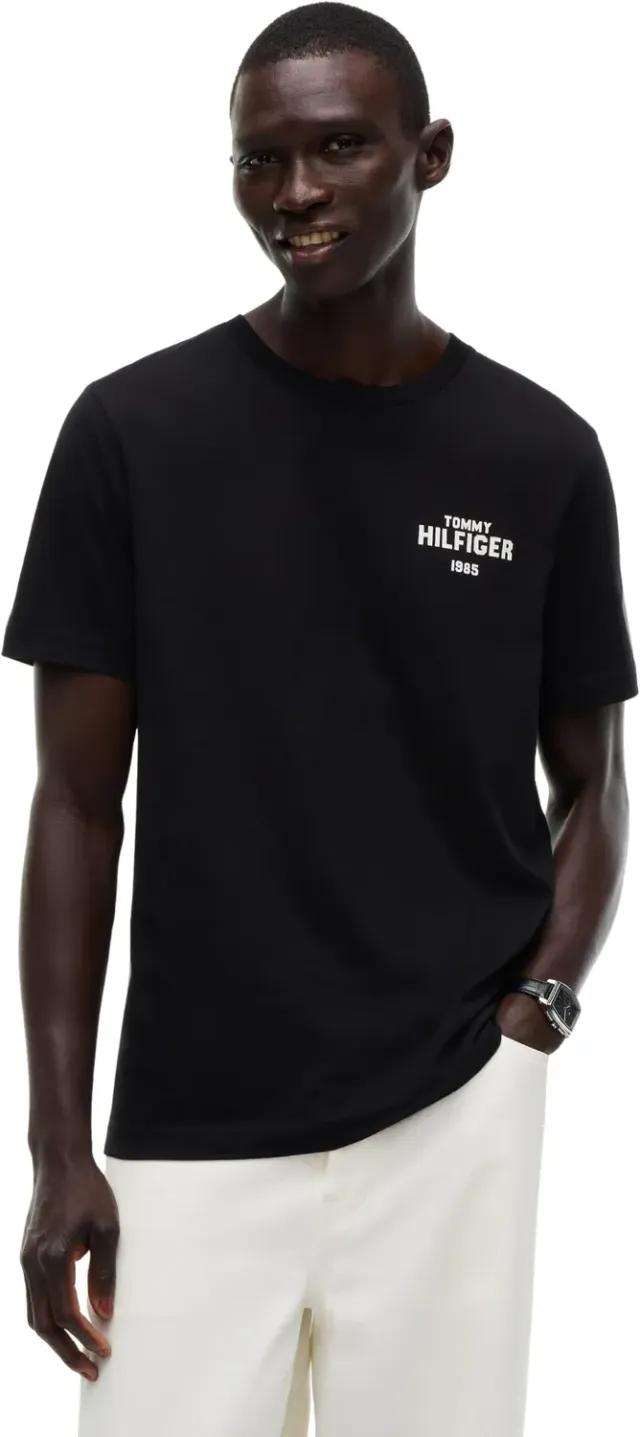 Tommy Hilfiger 1985 MW0MW44878 t-shirt uomo maniche corte cotone