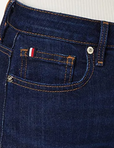 Tommy Hilfiger Izzy jeans donna slim cigarette vita alta