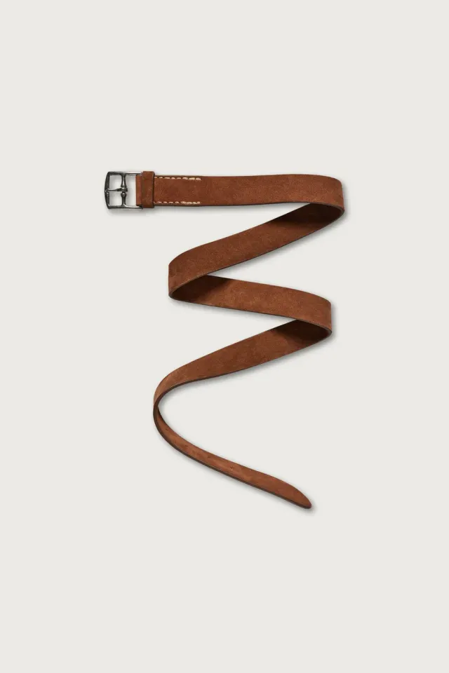 Massimo Alba Max2 cintura uomo brown pelle