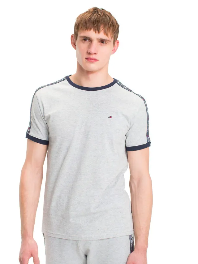 Tommy Adaptive RN Tee UM0UM00562 t-shirt uomo grigia
