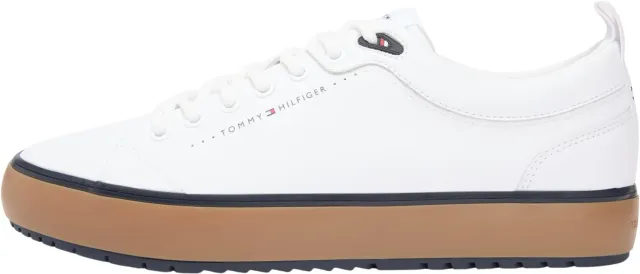 Tommy Hilfiger Harlem Core FM0FM05702 sneakers uomo 42 marrone pelle