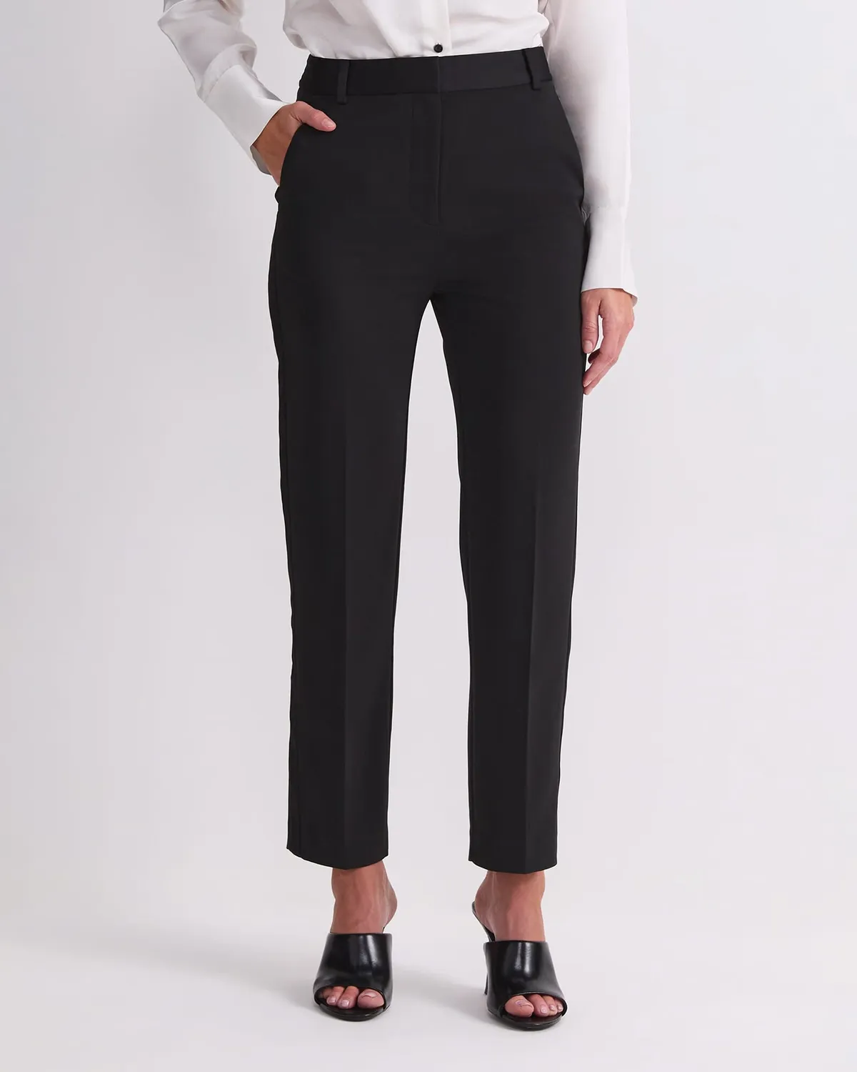 Sportscraft Angie Slim pantaloni donna vita alta crepe