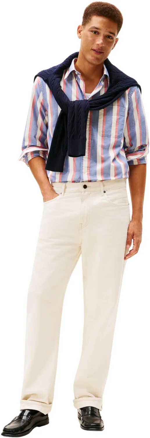 Tommy Hilfiger Heritage Oxford MW0MW41695 camicia unisex M