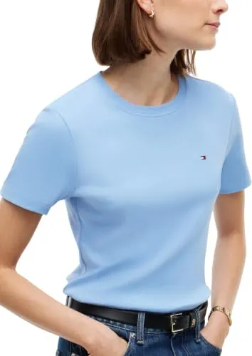 Tommy Hilfiger New Slim Cody maglietta azzurra M
