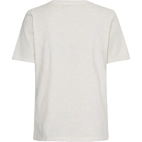 Tommy Hilfiger Reg NYC Roundall Top Donna Manica Corta Girocollo