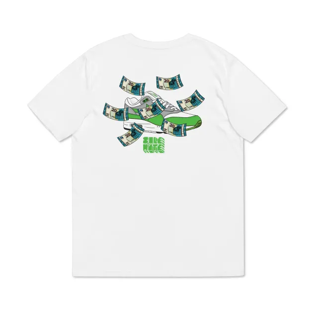 Solemate Chlorophyll 20 t-shirt bianca cotone organico