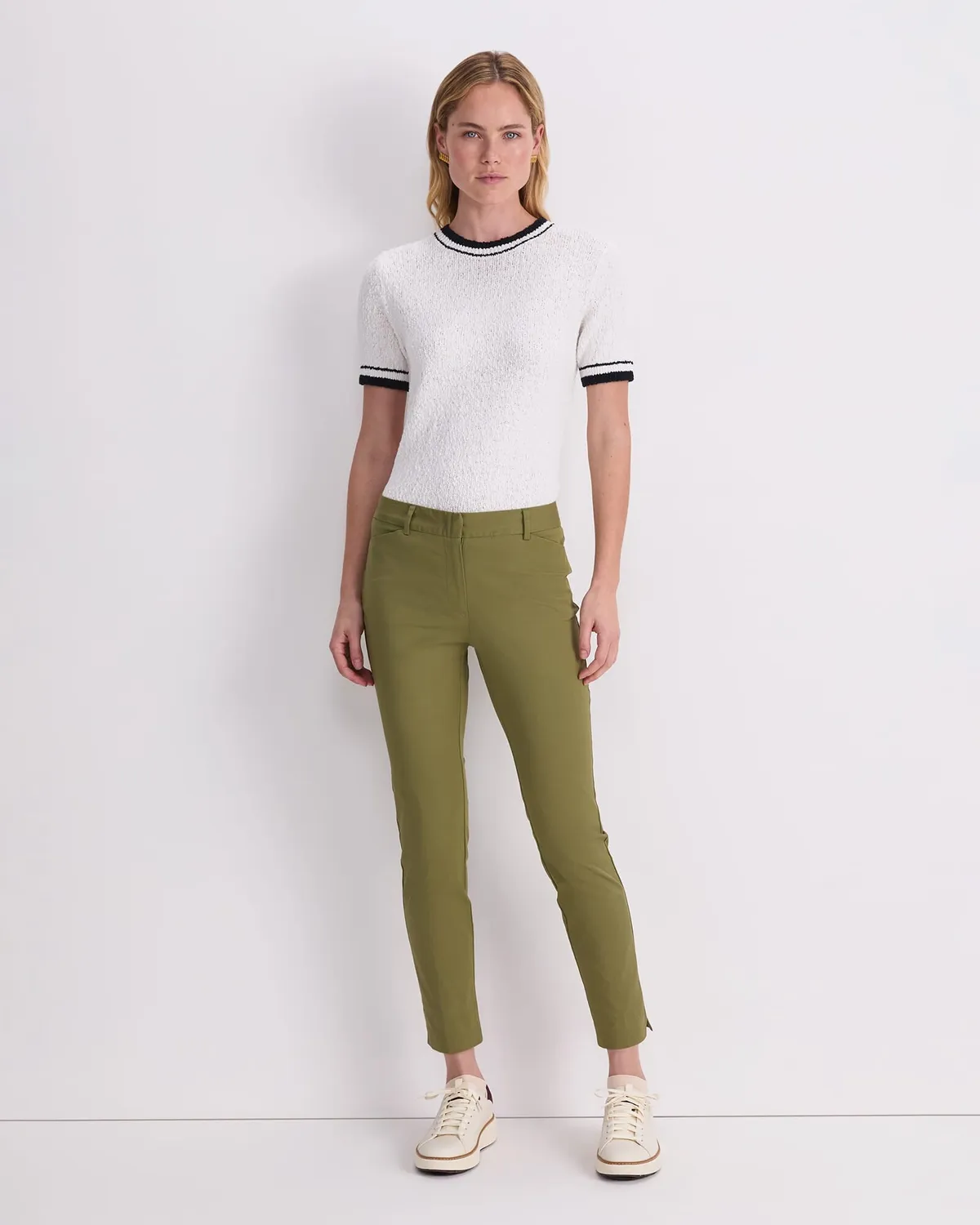 Sportscraft Evie Pantaloni capri donna cotone elasticizzato
