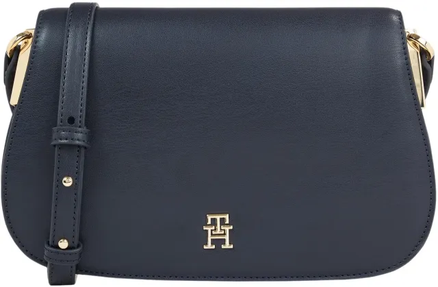 Tommy Hilfiger borsa tracolla donna con patta blu