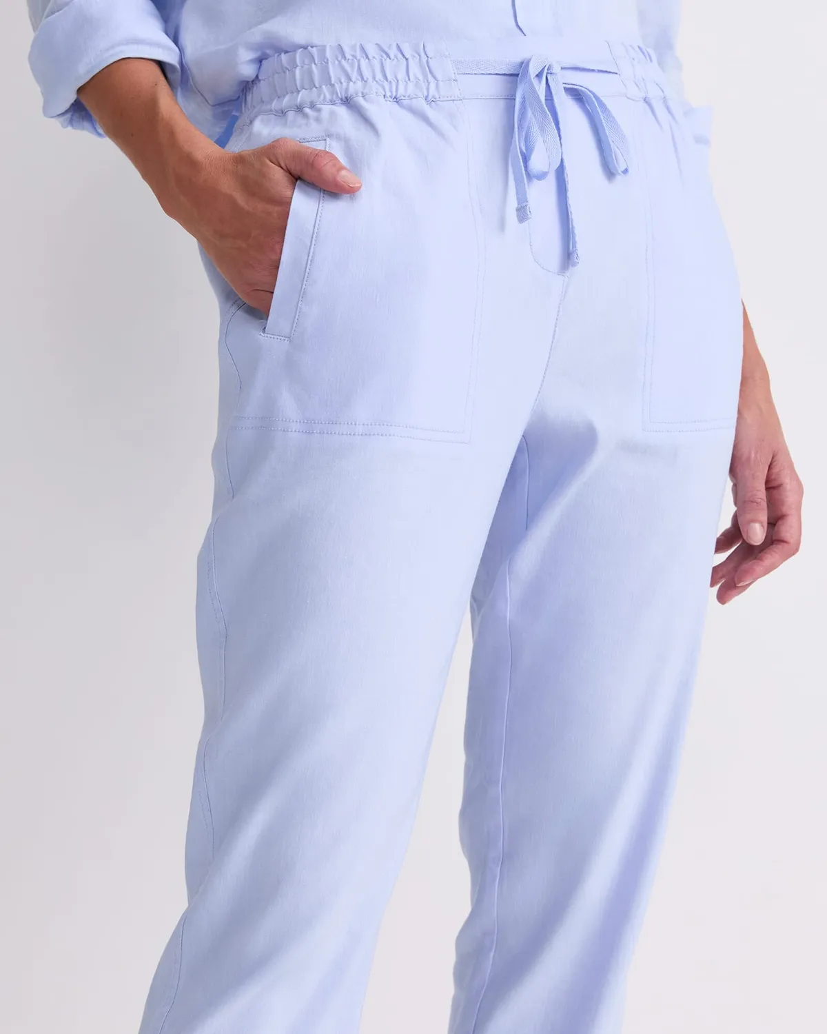 Sportscraft Rosa Linen pantaloni donna lino elasticizzato relax